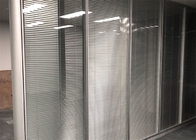 OEM Bureauzaal van het de Muur de Enige Verglaasde Glas van de Glasverdeling Muren van de het Bureauverdeler