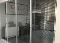 OEM ODM het Bureauverdeling van het Aluminiumglas met het Bureaudeur van het Zonneblindenglas
