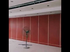 Hoog vertrouwelijke akoestische opvouwbare scheidingswanden voor auditoriums