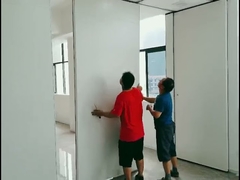 OEM Aluminium Frame Verplaatsbare scheidingswanden Akoestische schuifbare vouwdeil