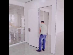 Branddichte opvouwbare scheidingsmuren met houten en aluminium materiaal