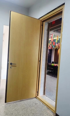 Recht binnenopende geluidsdichte deur H2425*W950*70 mm voor geluidsreductie en privacy