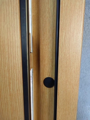 Recht binnenopende geluidsdichte deur H2425*W950*70 mm voor geluidsreductie en privacy