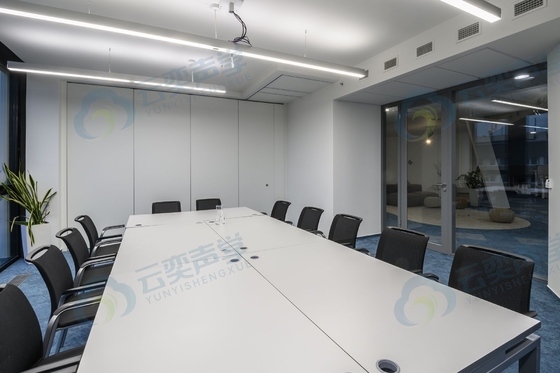Geluidsdichte opvouwbare mobiele modulaire kantorenwand
