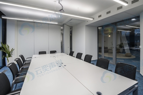 Geluidsdichte opvouwbare mobiele modulaire kantorenwand