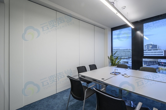 Geluidsdichte opvouwbare mobiele modulaire kantorenwand