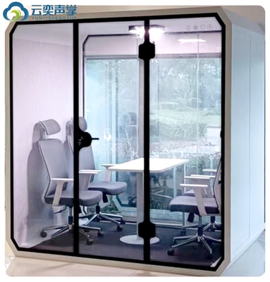 Vierkante meter Recording Pod High-end Vibration Damping Akoestische Telefoon Booth Soundproof Muzikaal Booth Meeting Booth Off