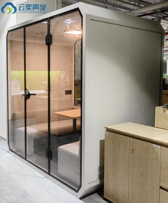 Vierkante meter Recording Pod High-end Vibration Damping Akoestische Telefoon Booth Soundproof Muzikaal Booth Meeting Booth Off