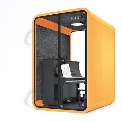 Multifunktioneel geluidsdicht booth Muziek voor piano Vocale booth Kantoor telefoonbooth