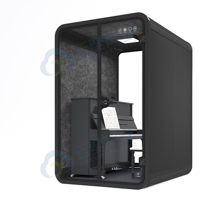 Multifunktioneel geluidsdicht booth Muziek voor piano Vocale booth Kantoor telefoonbooth