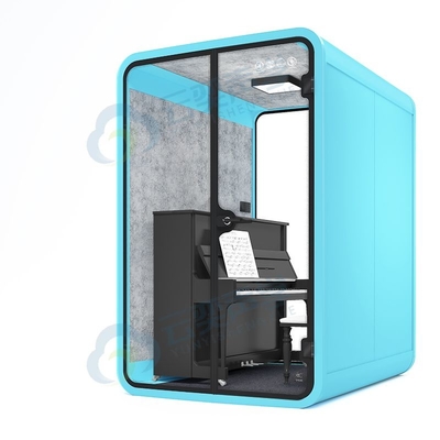 Multifunktioneel geluidsdicht booth Muziek voor piano Vocale booth Kantoor telefoonbooth