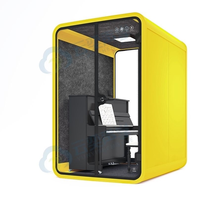 Multifunktioneel geluidsdicht booth Muziek voor piano Vocale booth Kantoor telefoonbooth