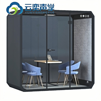 Bekijk grotere afbeelding Voeg toe aan vergelijken Deel Verplaatsbaar Draagbaar Vergadering Soundproof Booth Akoestisch Privé kantoor Vergadering Pod Pho