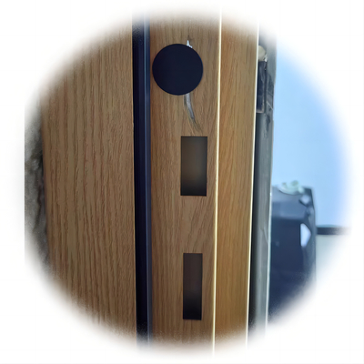 STC 40+ 3 DB geluidsdichte deur voor privacy en comfort in woongebouwen