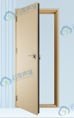 Links binnenopende geluidsdichte deur H2165*W842*70 mm voor geluidsreductie en privacy
