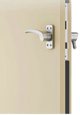 Hoogtechnologische functie T-type dubbele magnetische afdichtingsstrook en blokkades Frame geluidsdichte deur op maat