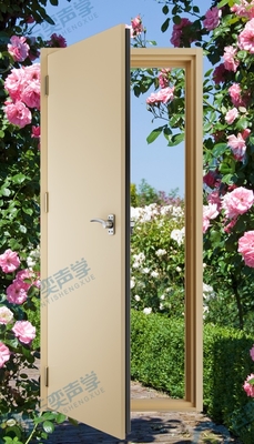 Recht binnenopende geluidsdichte deur H2425*W950*70 mm voor geluidsreductie en privacy