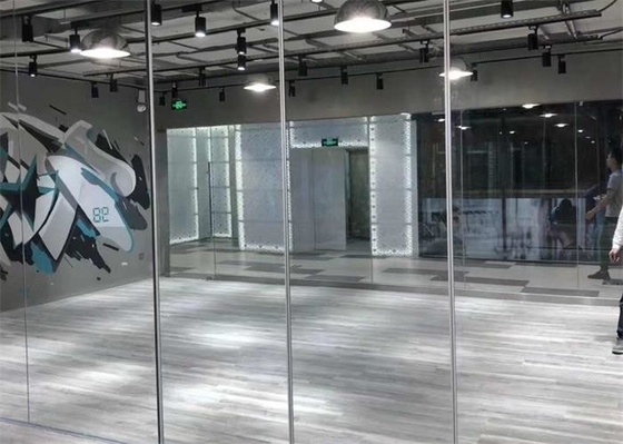 Akoestische Beweegbare de Verdelingsmuren die van de glasisolatie Zaal Verdelers glijden