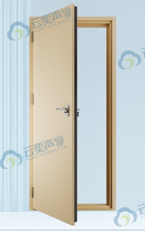 Accoustic Steel Door For VIP Kids Cinema Brandgewaardeerde Rw=58dB geluidsdichte deur