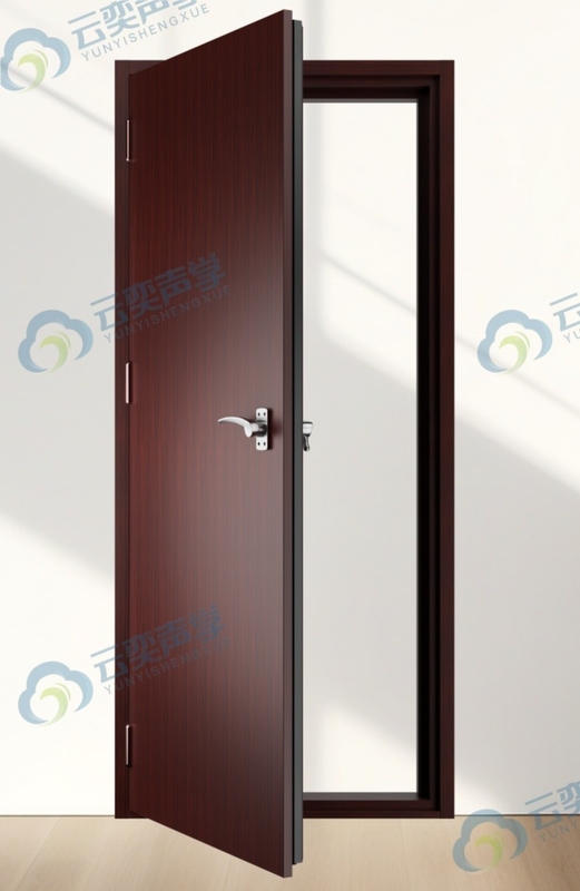 Links binnenopende geluidsdichte deur H2165*W842*70 mm voor geluidsreductie en privacy
