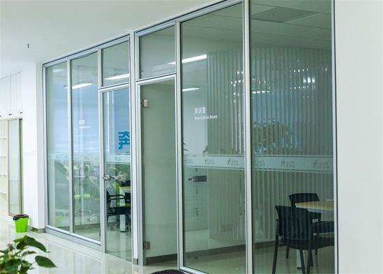 Van de Verdelingsmuren van het bureauglas het Glaszaal Aangemaakte Verdelers voor Bureau